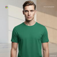 Men’s 100%  Cotton Crew Neck T-Shirt – 180 GSM – Regular Fit –