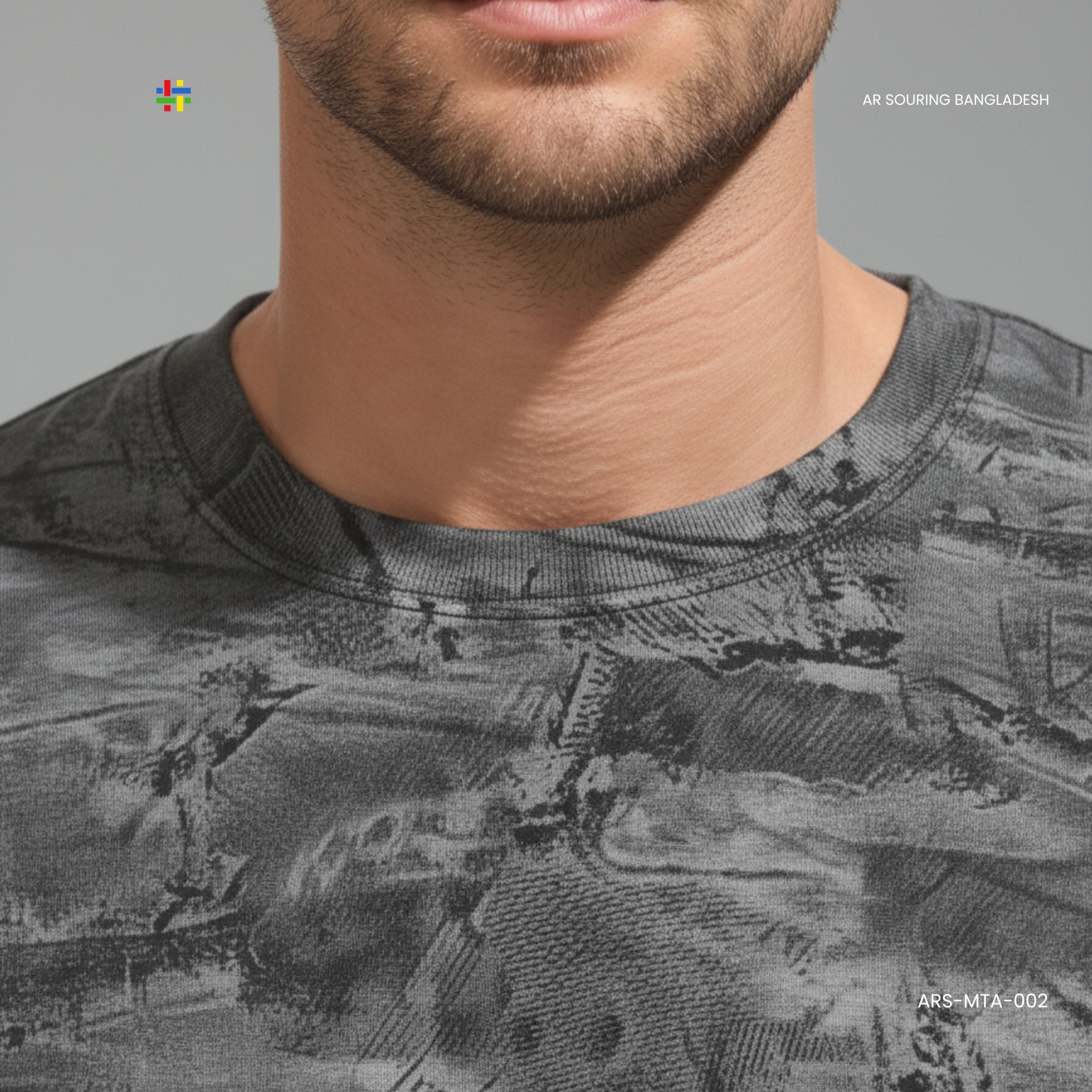 Men’s Printed T-Shirt – 100% Cotton – Export Quality – OEM Manufacturer in Bangladesh