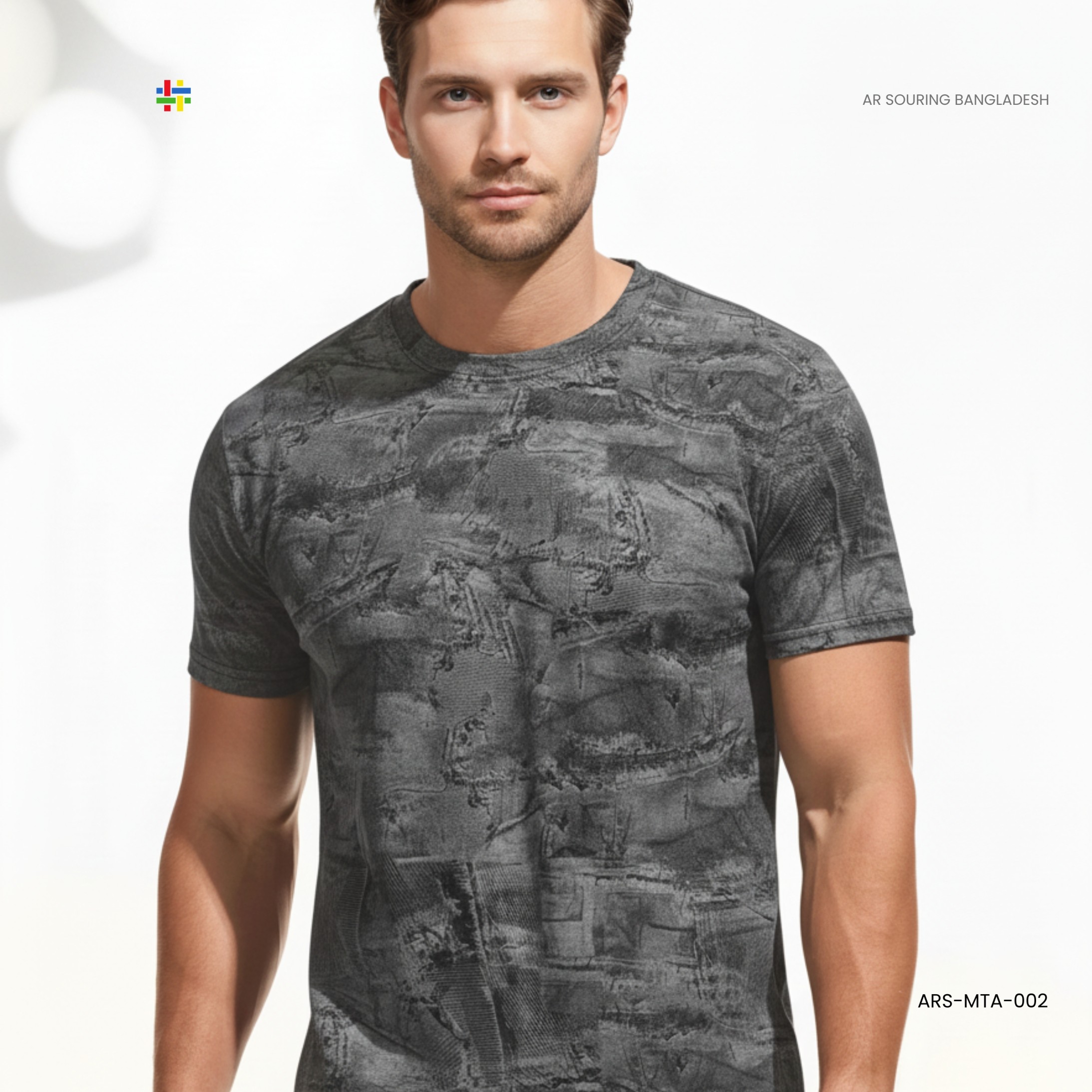 Men’s Printed T-Shirt – 100% Cotton – Export Quality – OEM Manufacturer in Bangladesh
