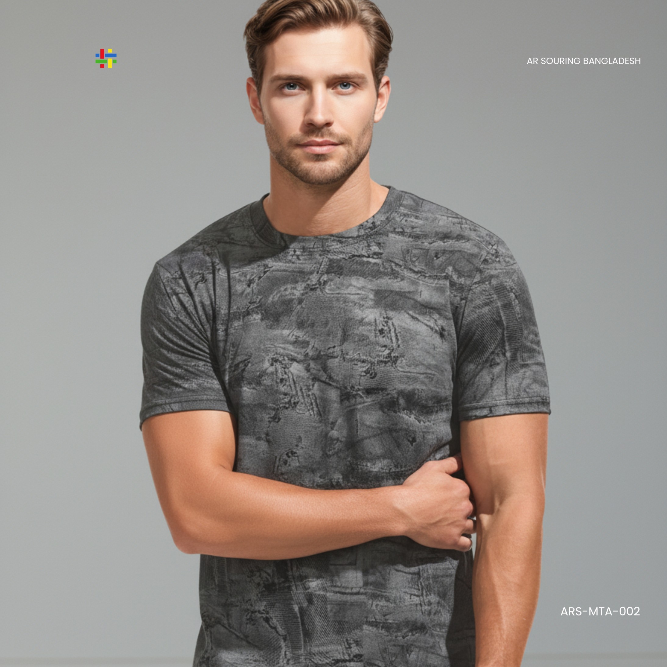Men’s Printed T-Shirt – 100% Cotton – Export Quality – OEM Manufacturer in Bangladesh