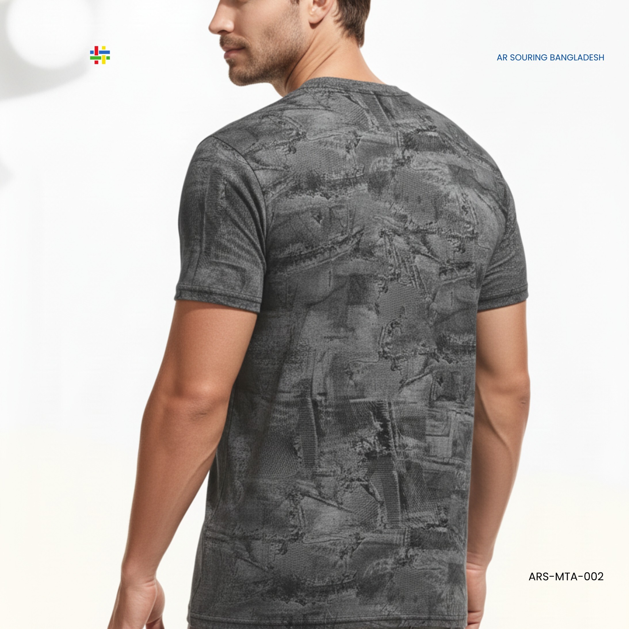 Men’s Printed T-Shirt – 100% Cotton – Export Quality – OEM Manufacturer in Bangladesh