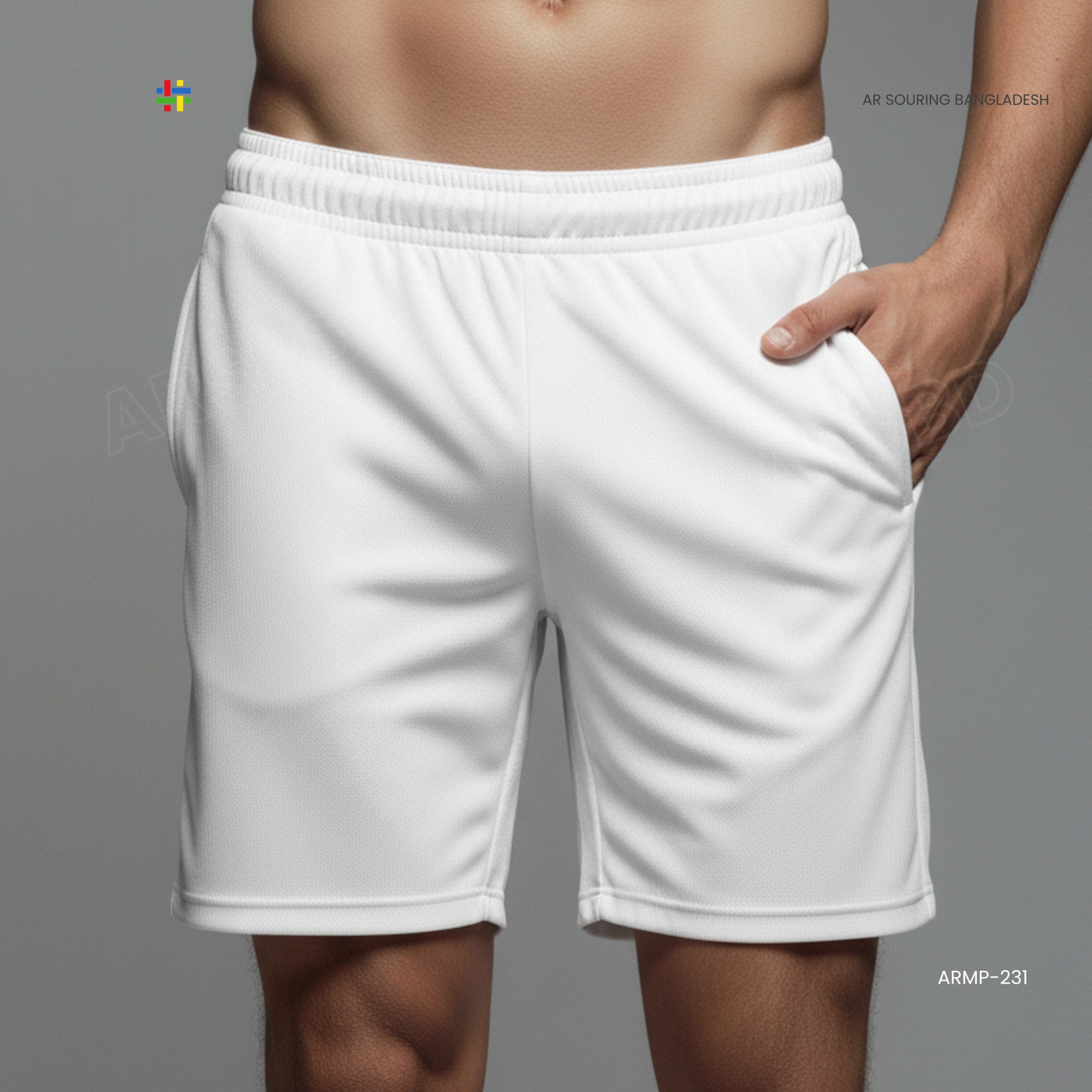 High Elasticity Anti-Wrinkle Sports Shorts for Spring Summer Lightweight Quick-Drying Seamless Seams Mid Waist Solid Pattern