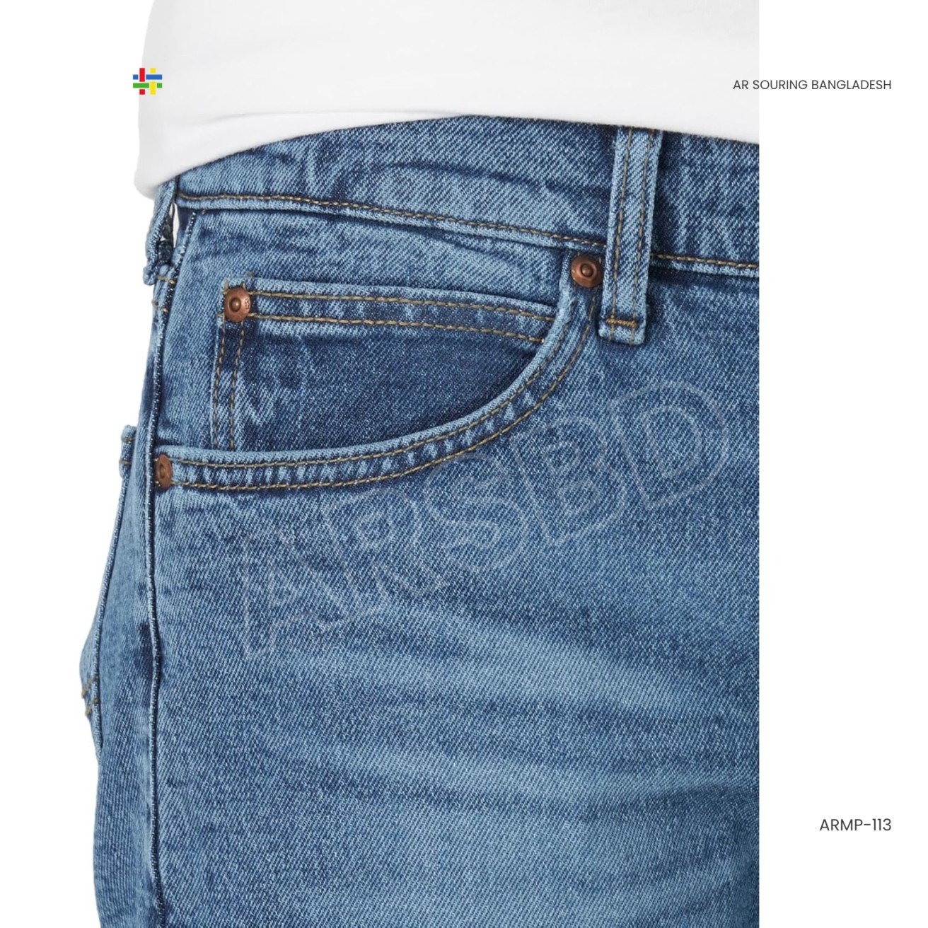 Clothing Manufacturers' Men's Slim Fit Pencil Pants High Waist Vintage Style Black Blue Denim Ripped Long Pant