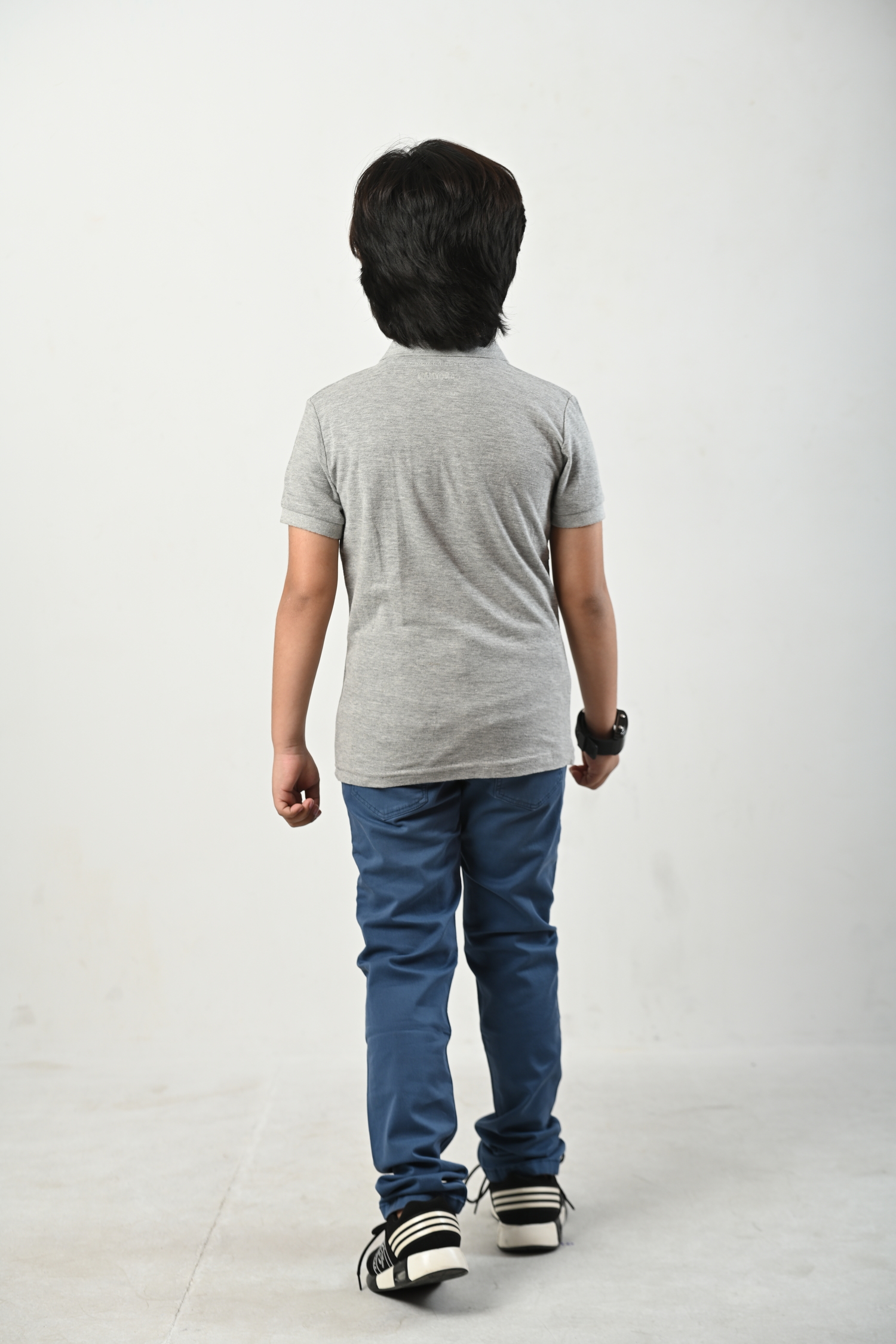 Kids’ Stretch Twill Pants  Slim Fit Cotton Spandex Bottoms OEM Bangladesh