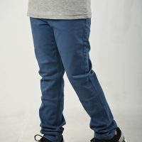 Kids’ Stretch Twill Pants  Slim Fit Cotton Spandex Bottoms OEM Bangladesh