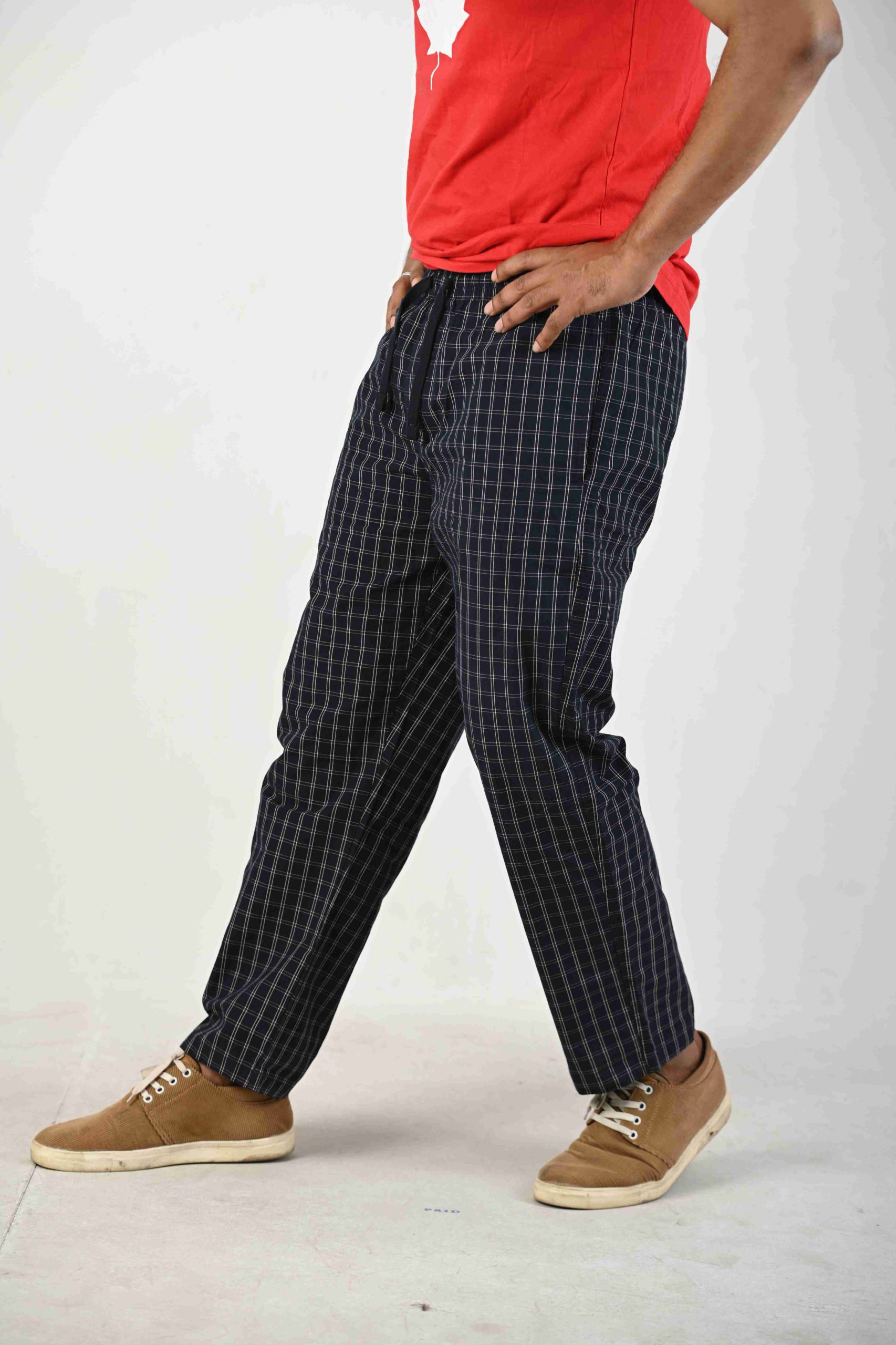 Men’s Checked Lounge Pants OEM Manufacturer Bangladesh