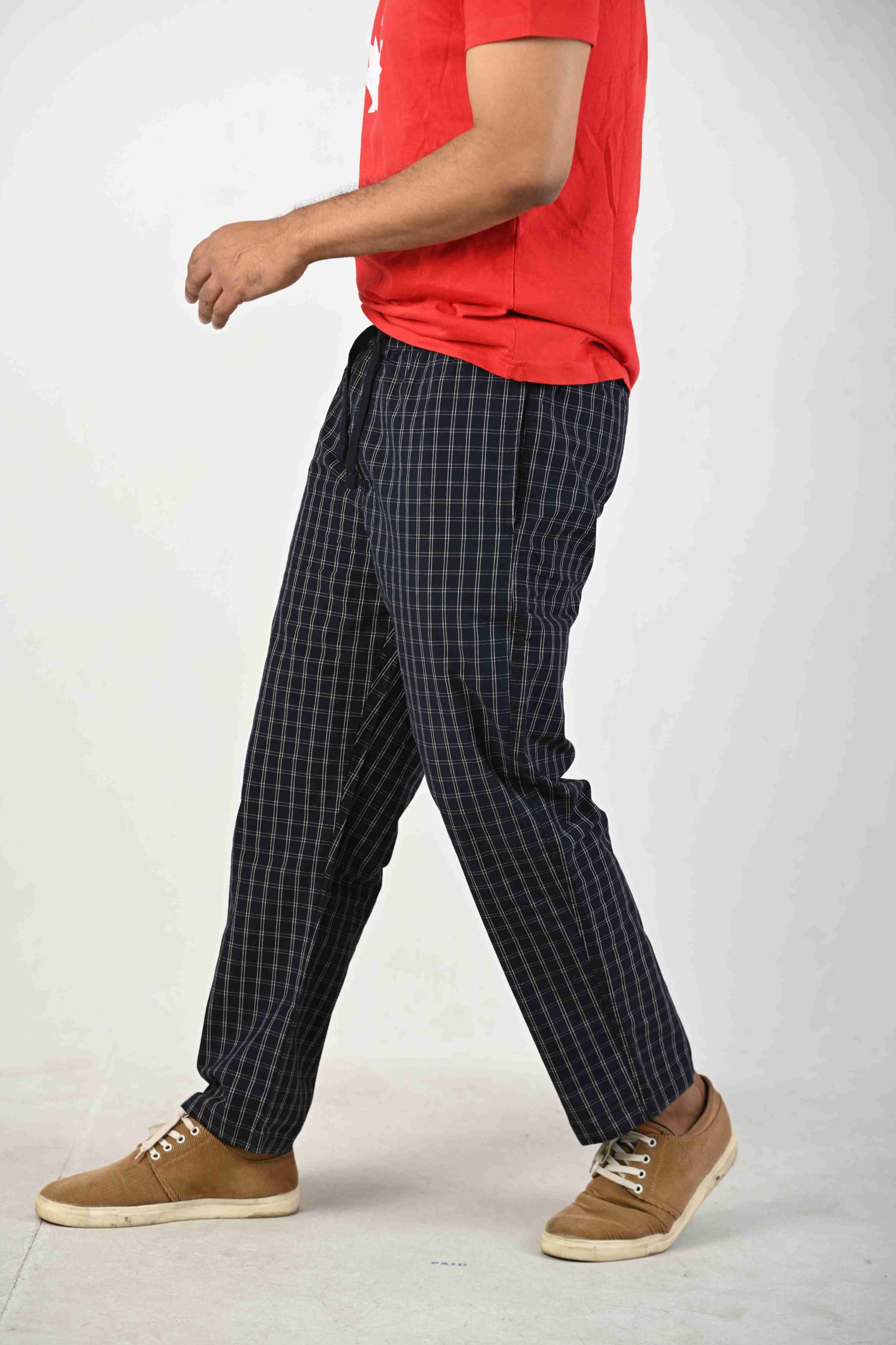 Men’s Checked Lounge Pants OEM Manufacturer Bangladesh