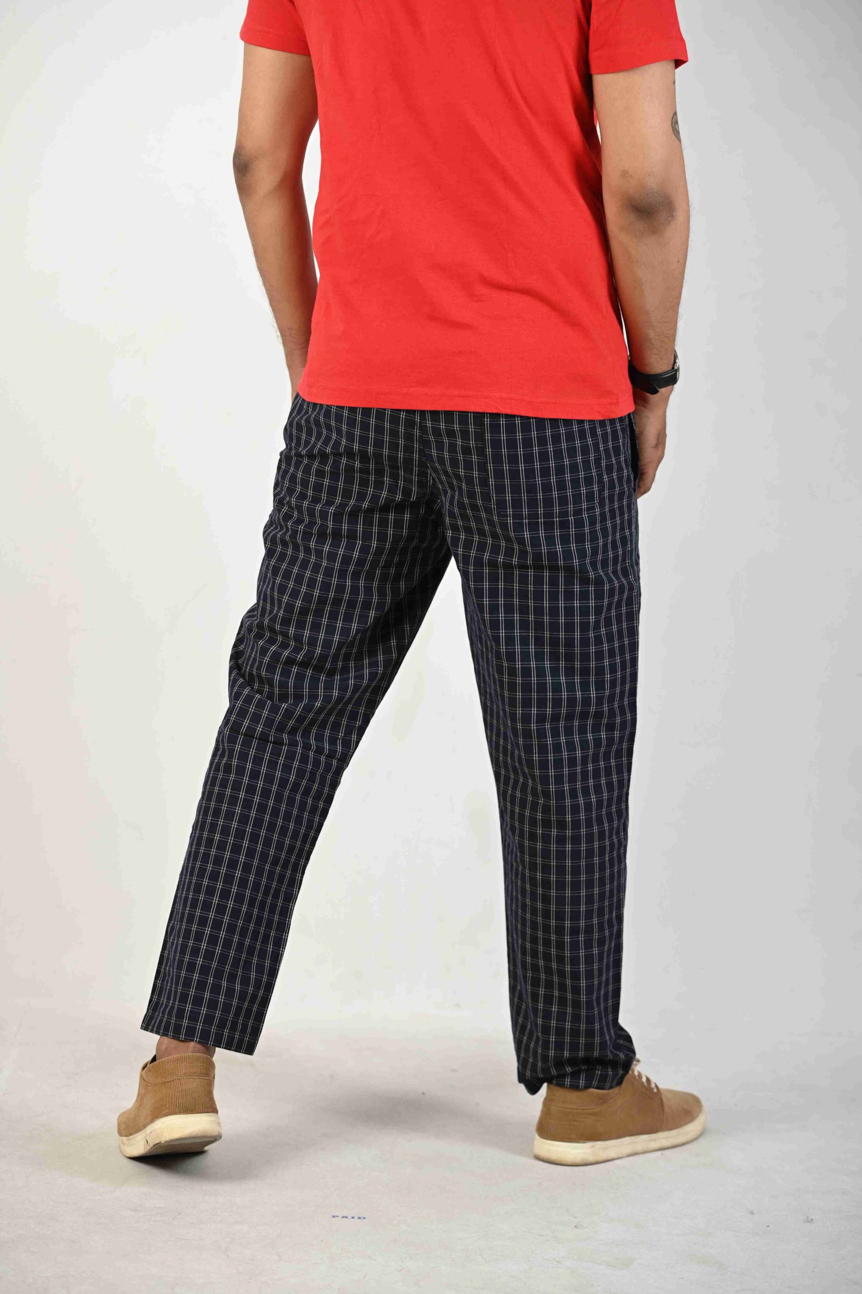 Men’s Checked Lounge Pants OEM Manufacturer Bangladesh