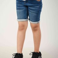 Kids’ Denim Shorts Cotton Stretch Summer Bottoms OEM Bangladesh