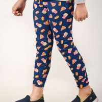 Kids’ Printed Leggings – Soft Stretch Cotton Lycra
