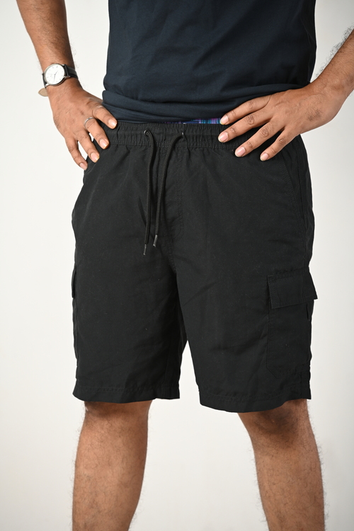 Men’s Cargo Shorts  Multi-Pocket Cotton Twill Utility Shorts