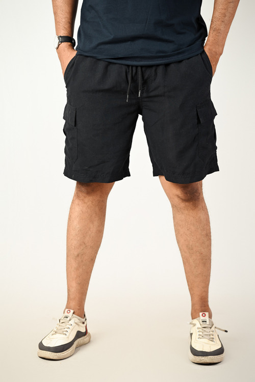 Men’s Cargo Shorts  Multi-Pocket Cotton Twill Utility Shorts