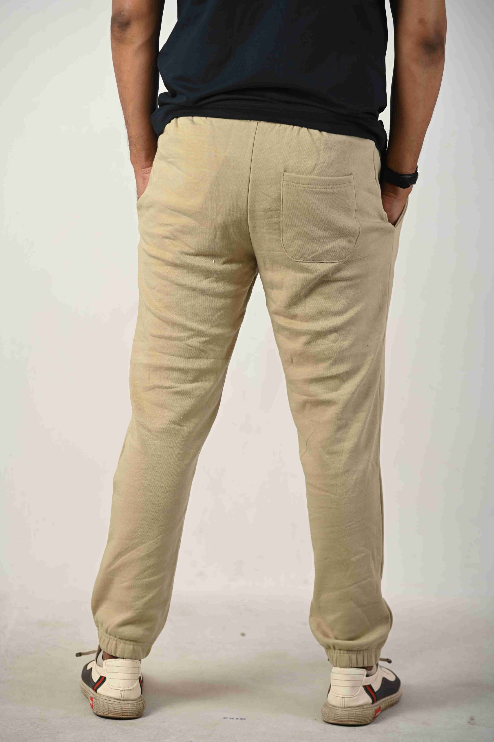 Men’s Cotton Twill Jogger Pants Stretch Chino Joggers