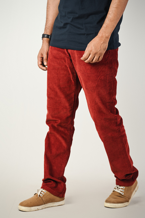 Men’s Corduroy Pants  Soft Ribbed Cotton Trousers OEM Services