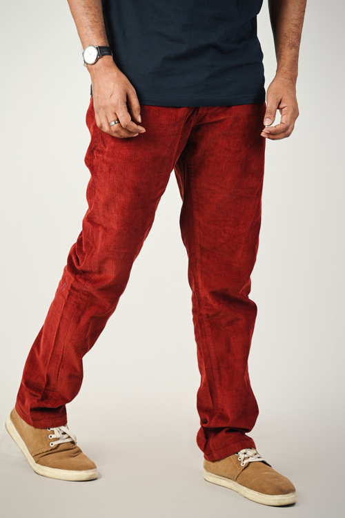 Men’s Corduroy Pants  Soft Ribbed Cotton Trousers OEM Services