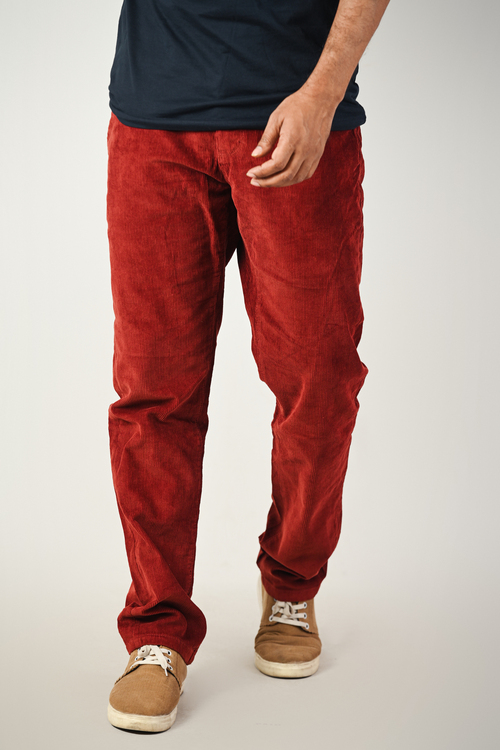 Men’s Corduroy Pants  Soft Ribbed Cotton Trousers OEM Services