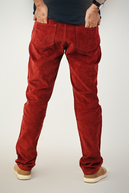 Men’s Corduroy Pants  Soft Ribbed Cotton Trousers OEM Services