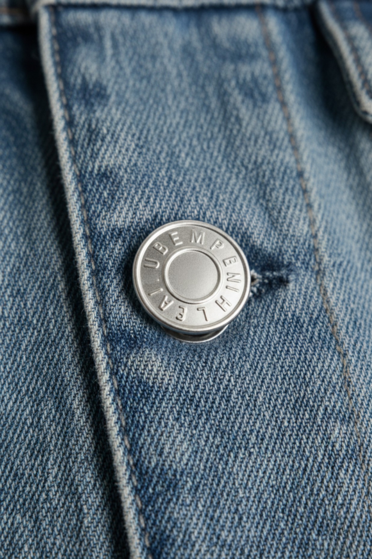 Men’s Denim Jacket  Classic Rugged Blue Jacket  ARSBD