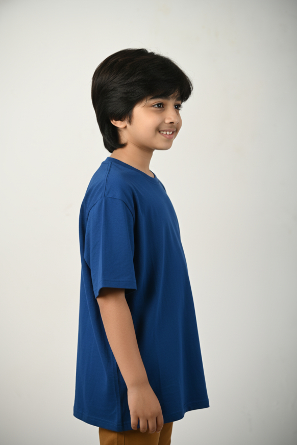 Kids’ Oversized T-Shirt  Bluk oder Casual Top OEM Bangladesh