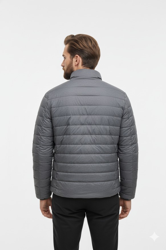 Winter Puffer Jacket Men Quilted Outerwear OEM Bangladesh