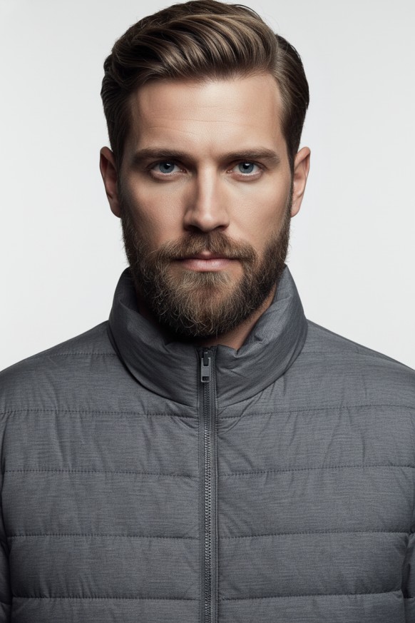 Winter Puffer Jacket Men Quilted Outerwear OEM Bangladesh