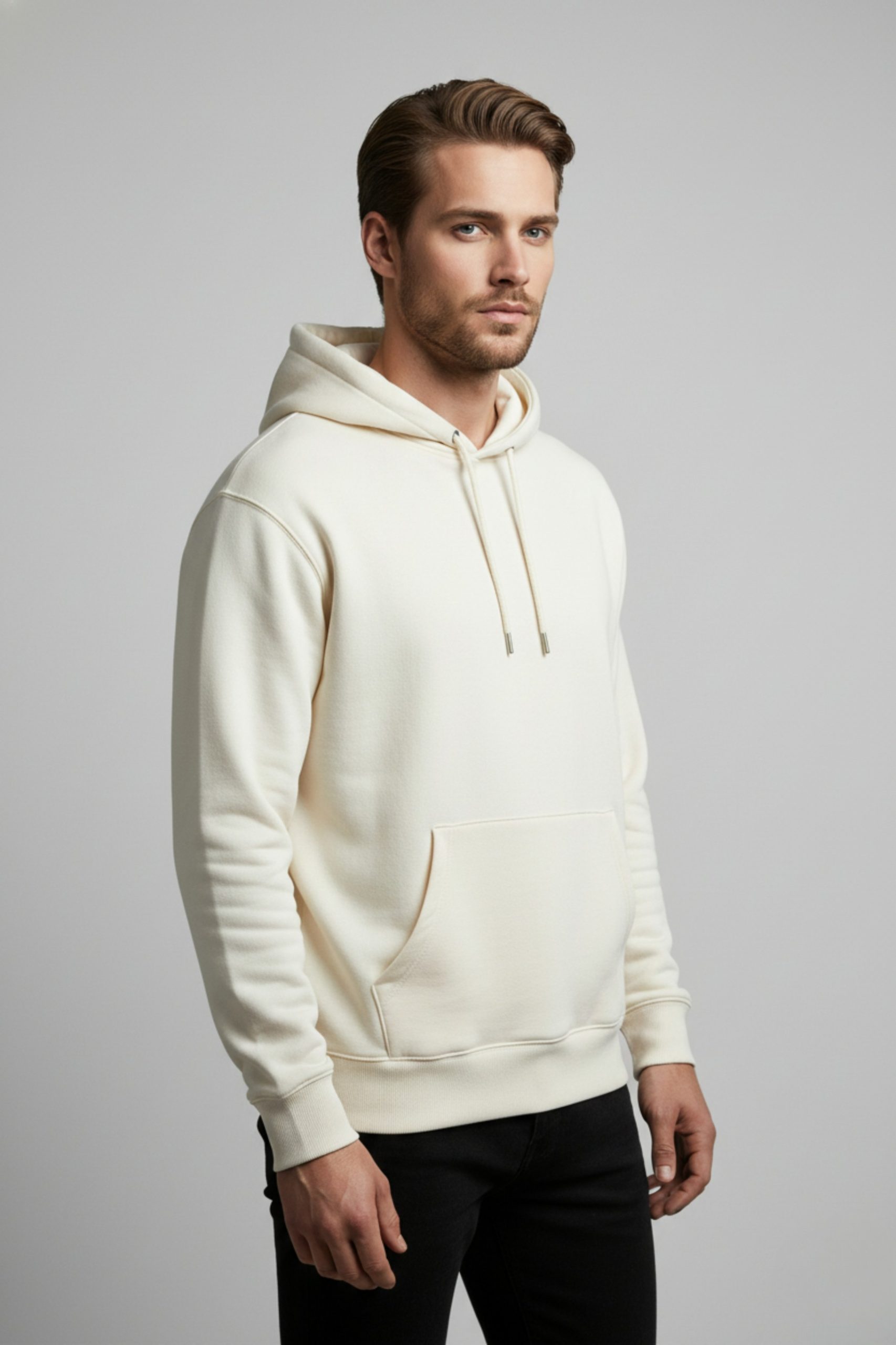 Men’s Hoodie Premium Pullover Sweatshirt OEM Manufacturer