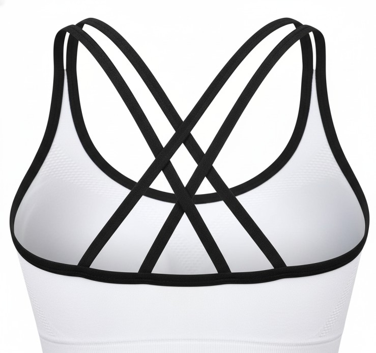 Women’s Strappy Sports Bra for Yoga & Activewear