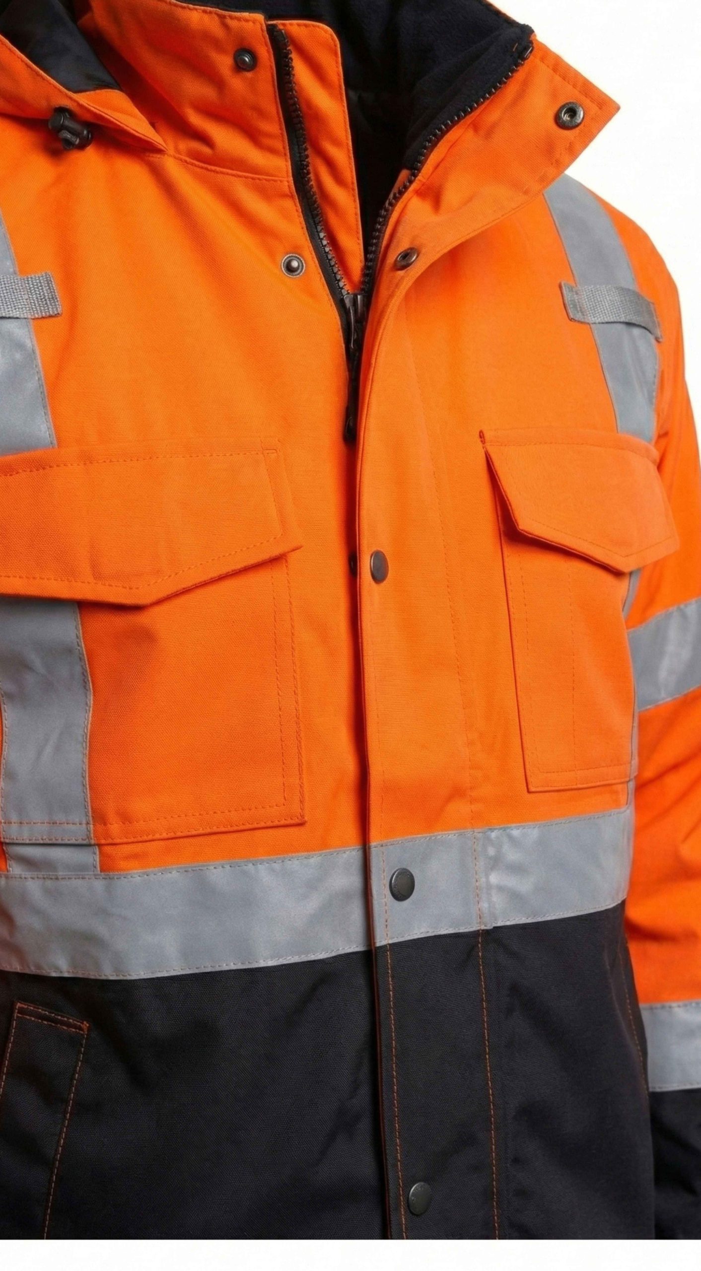 Long Sleeve Cotton Polyester Workwear Jacket