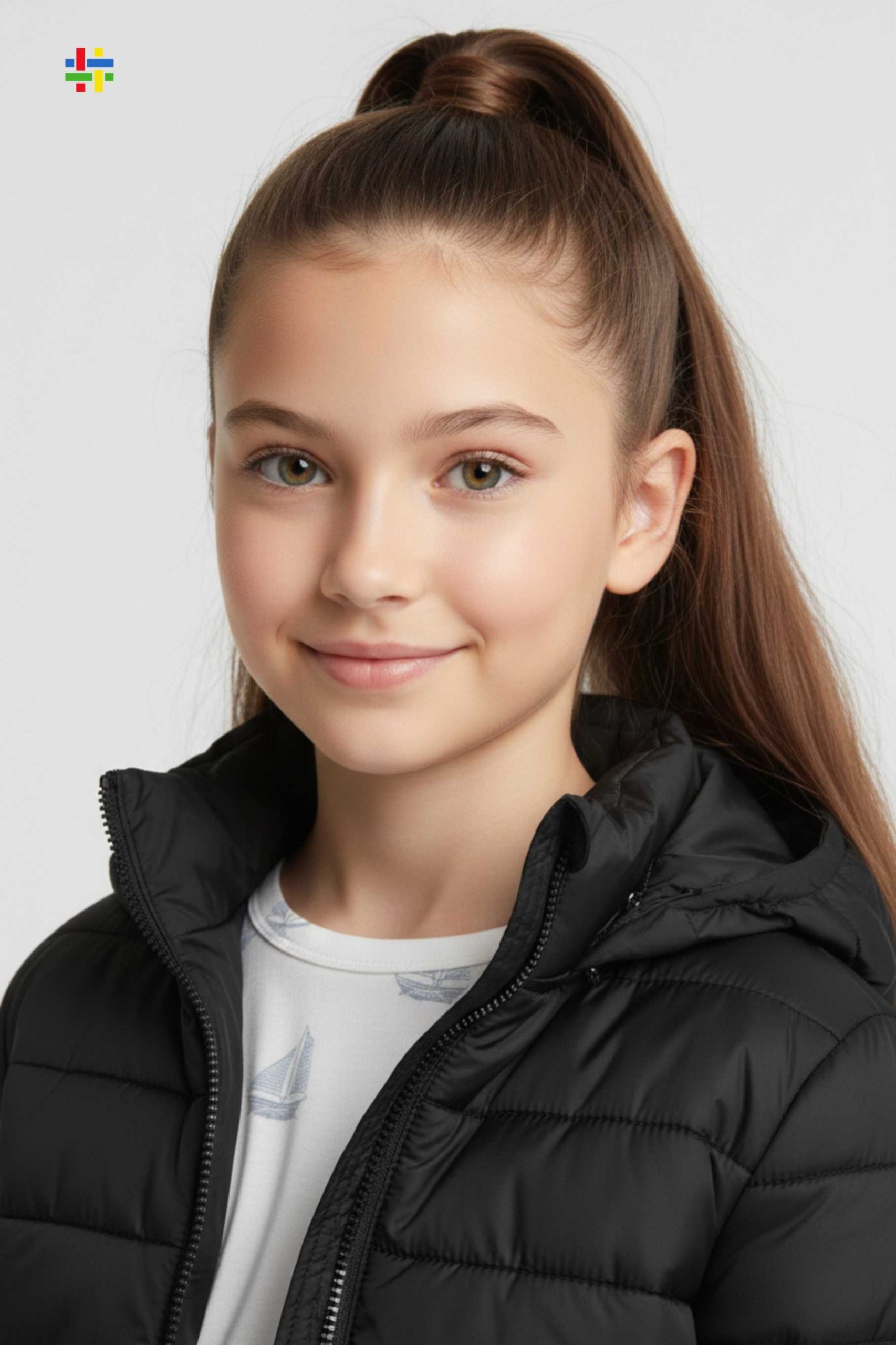 Girls and Boy Winter Hooded Puffer Lightweight Thermal Insulated Streetwear Jacket