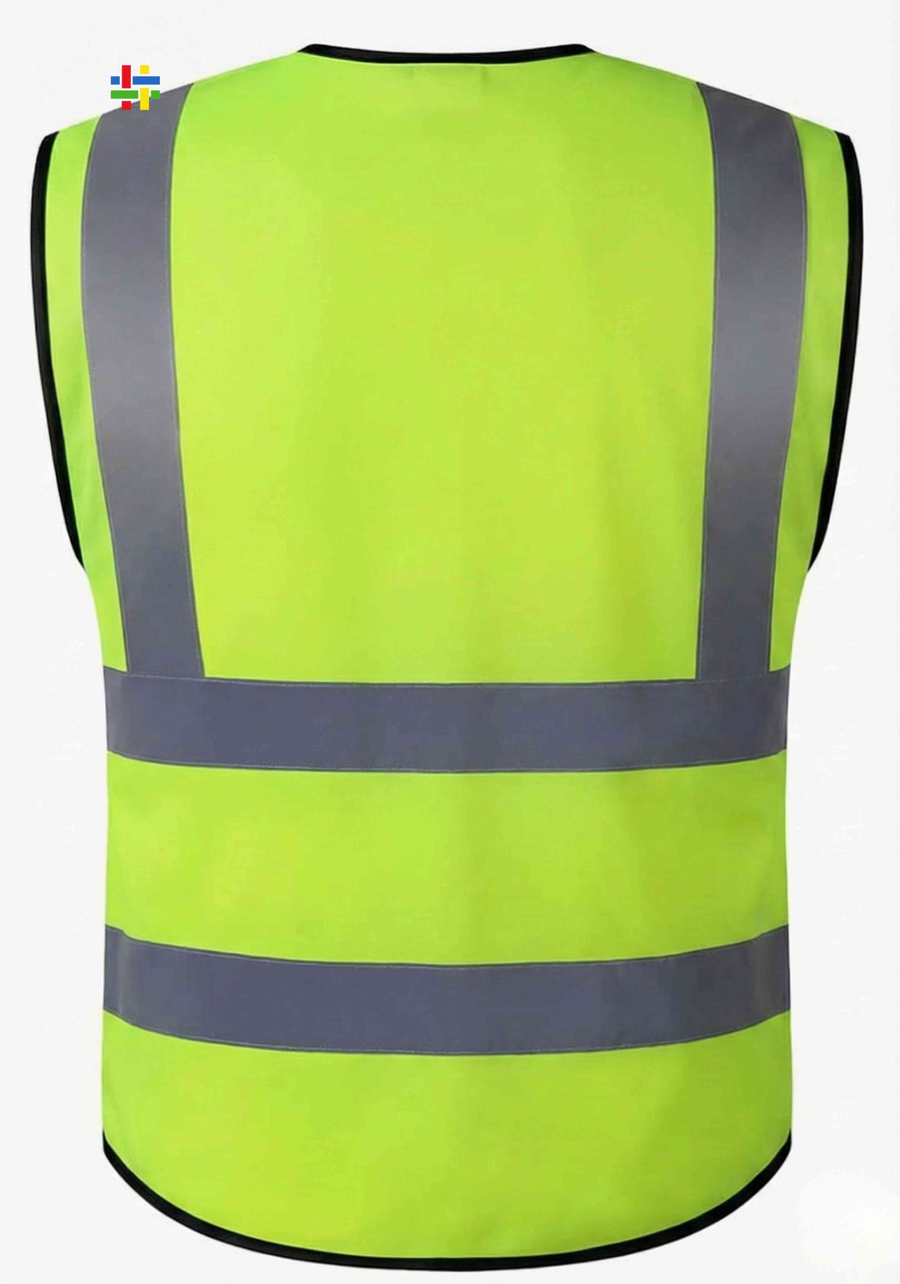 High Visibility LED Reflective Safety Vest for Industrial Construction