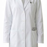 Long Sleeve White Medical Lab Coat Hospital & Laboratory Use