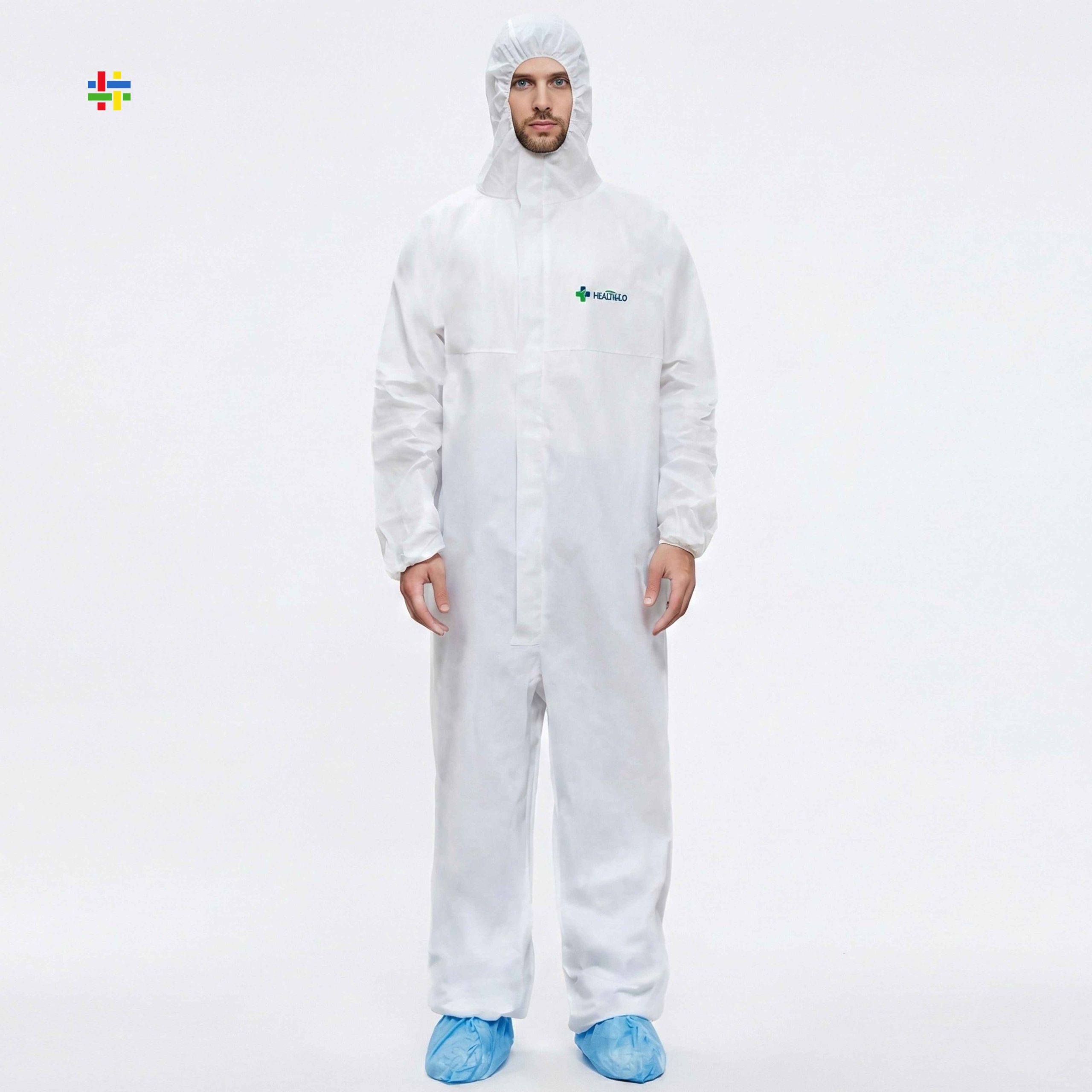 Waterproof Disposable Tyvek Protective Coverall | Industrial Safety PPE