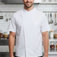 Polyester Cotton Catering Restaurant Waiter Staff Uniform Custom Logo Hotel & Coffee Bar Uniform