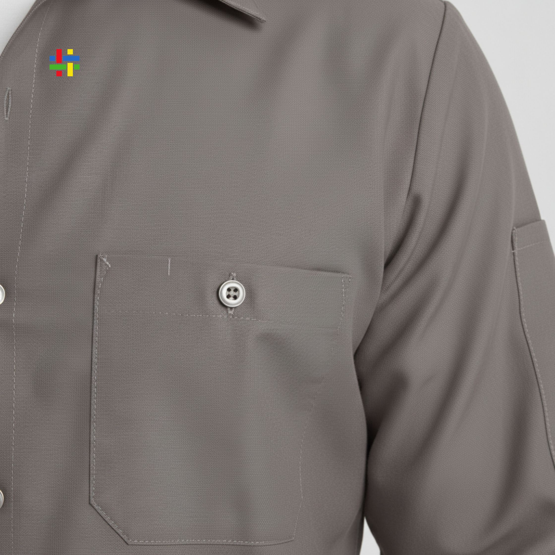 High Quality Twill Workwear Shirt for Workers | Durable Industrial Uniform Shirt OEM