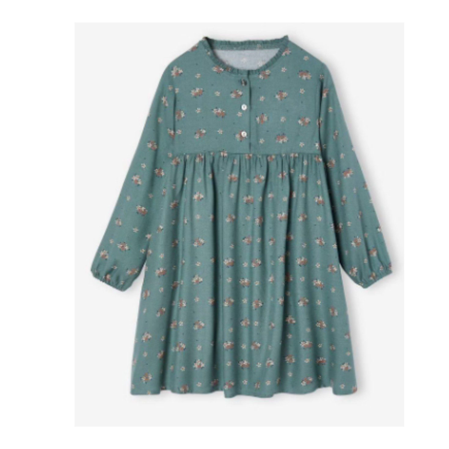 Best Girls' Long Sleeve Floral Dress | Bulk Wholesale Supplier