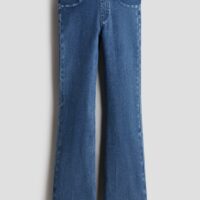 Women’s Stretchy Low Rise Flared Denim Jeans OEM Manufacturer