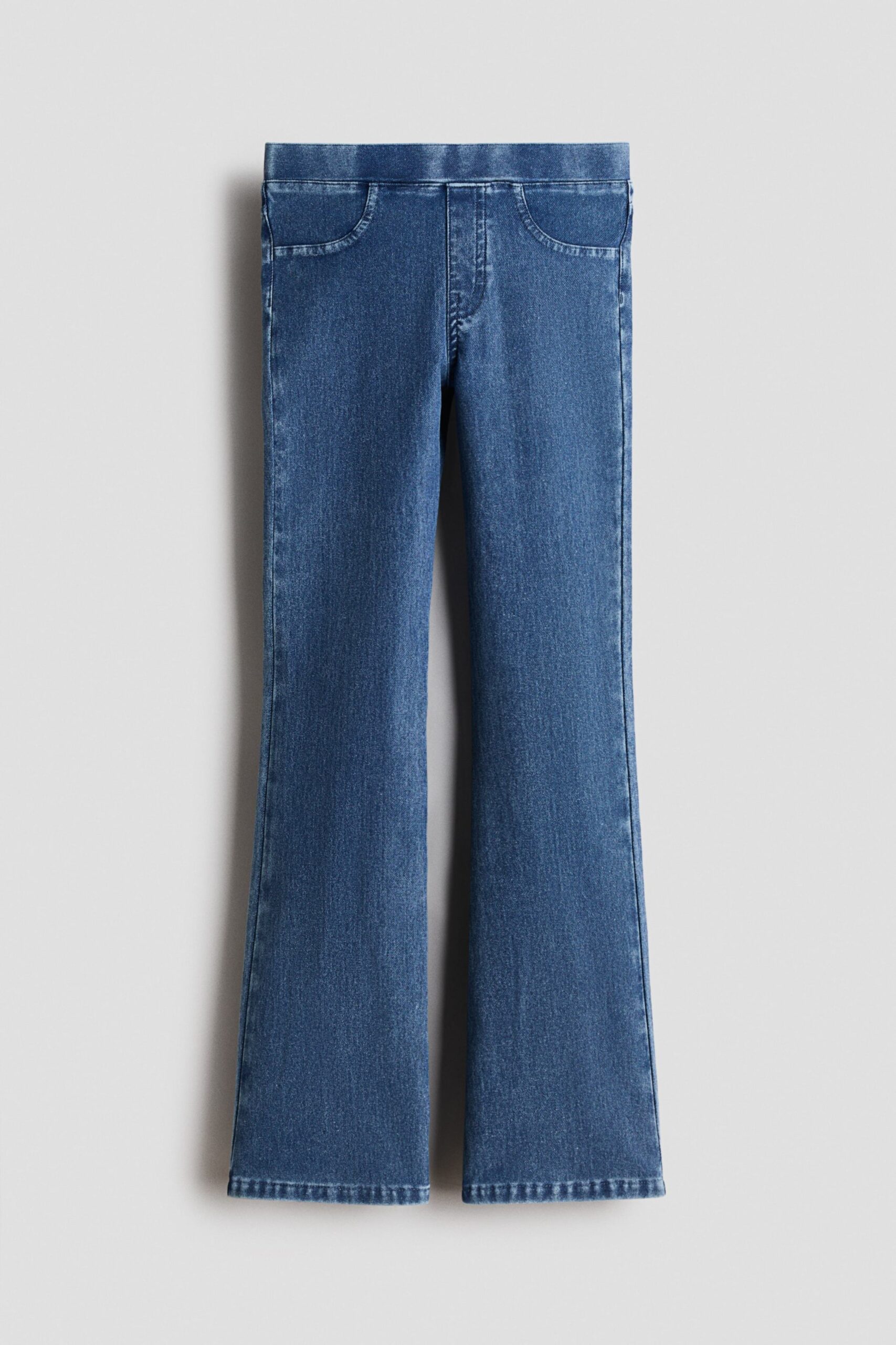 Women's Stretchy Low Rise Flared Denim Jeans OEM Manufacturer