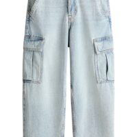 Women Baggy-Fit Cargo Jeans Bulk Manufacturer