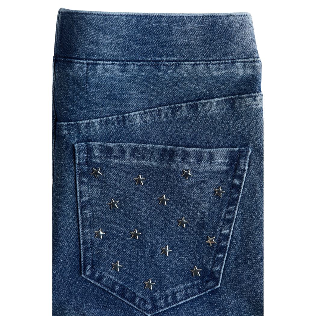 Women's Stretchy Low Rise Flared Denim Jeans OEM Manufacturer