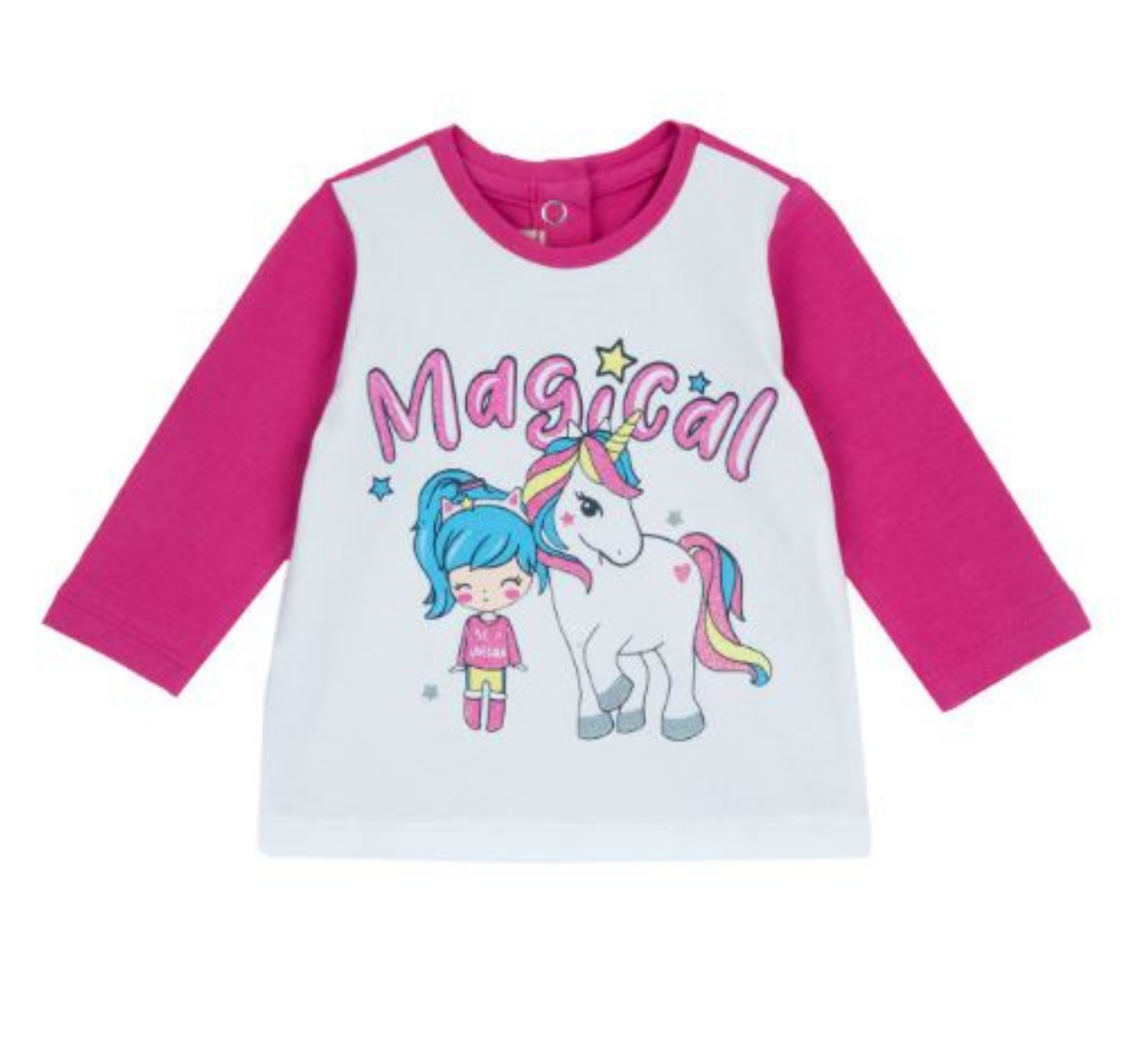 Soft Brushed Thermal Winter Homewear for Boys & Girls – Cozy Unicorn & Star Print