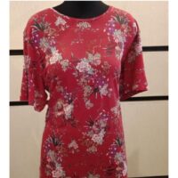 Women’s Vintage Pattern Cotton Casual T-Shirt