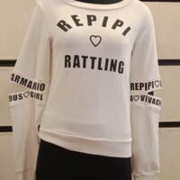 Women’s Cold Shoulder Cut-Out Sweatshirt