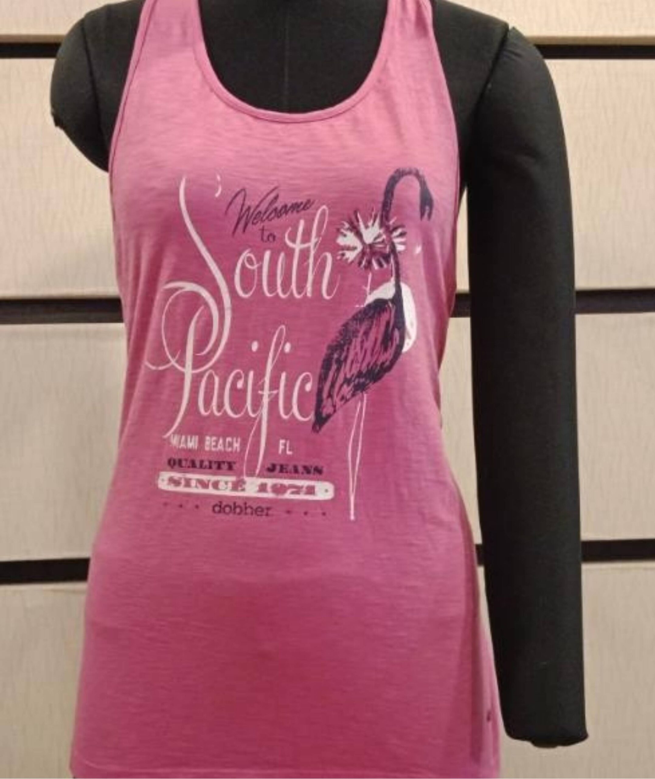 Women's Graphic Printed Racerback Tank Top