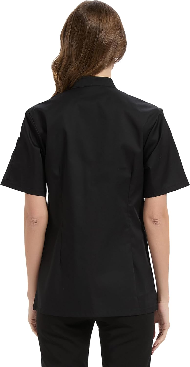 Women's Short Sleeve Chef Coat