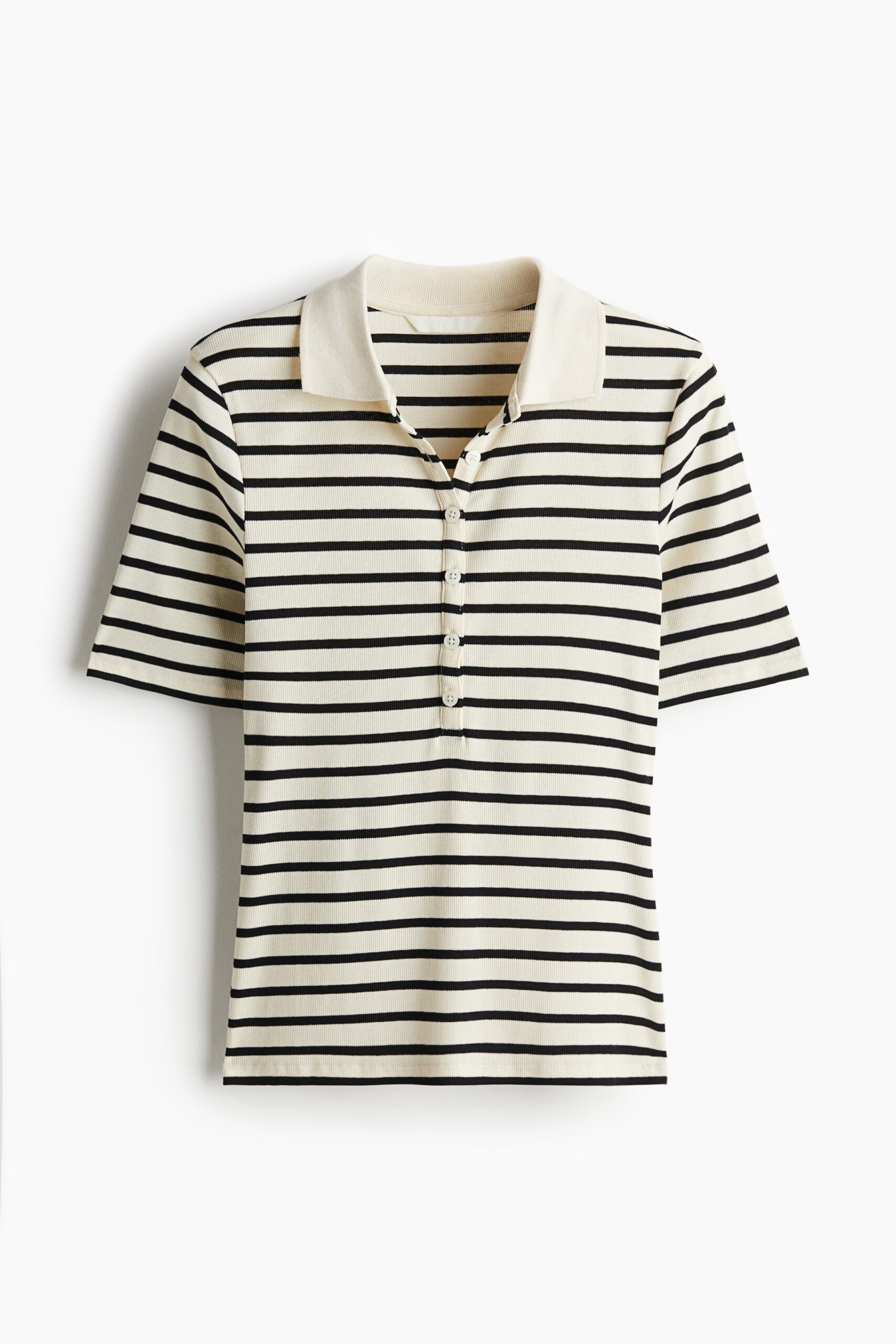 Rib Knit Polo Shirt OEM & ODM
