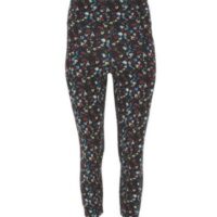 High Waist Floral Print Yoga  Women’s Four-Way Stretch Active Leggings
