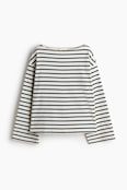 Women's Long-Sleeved Boat-Neck Top
