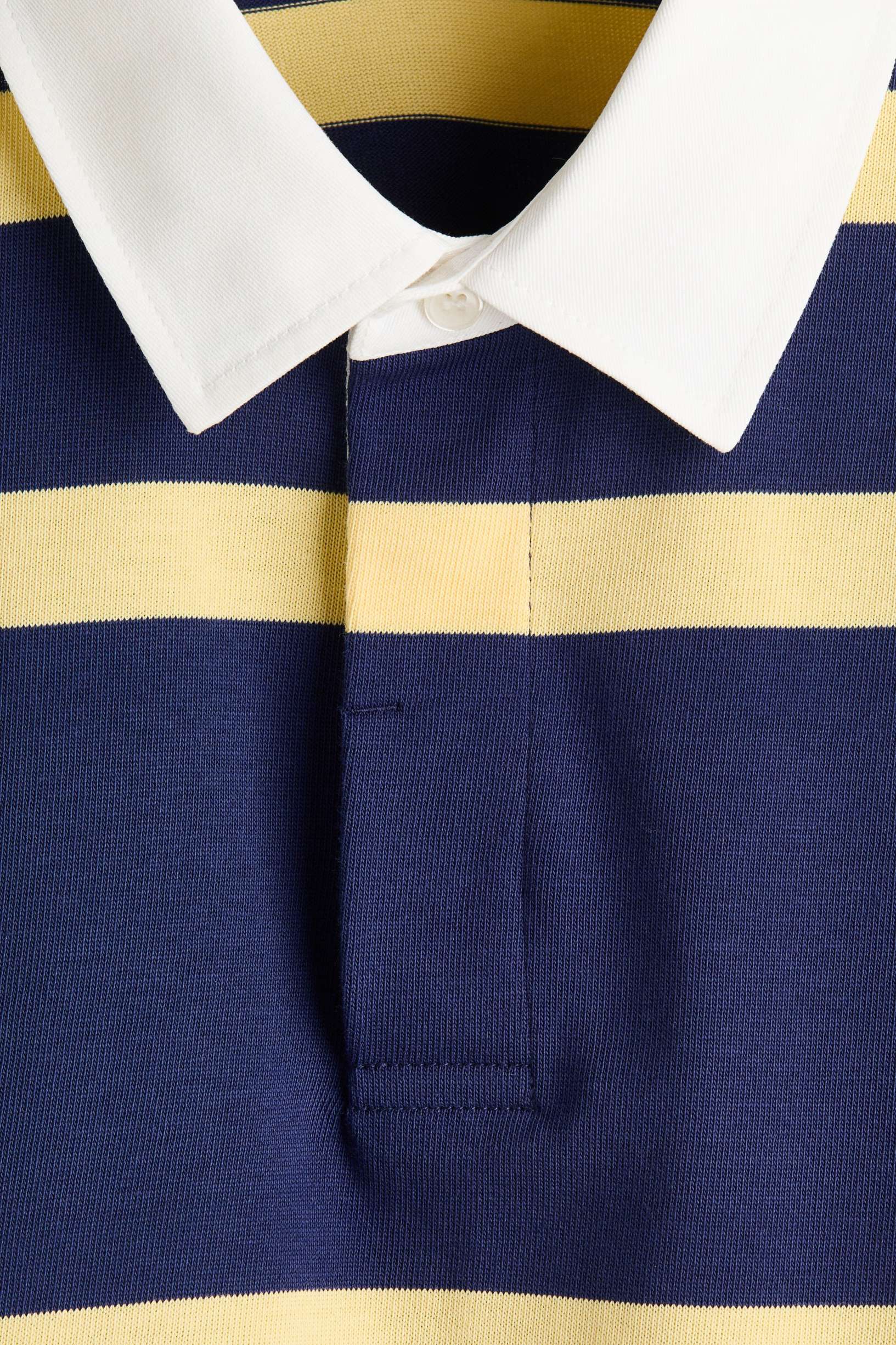 Men's Loose-Fit Cotton Rugby Shirt