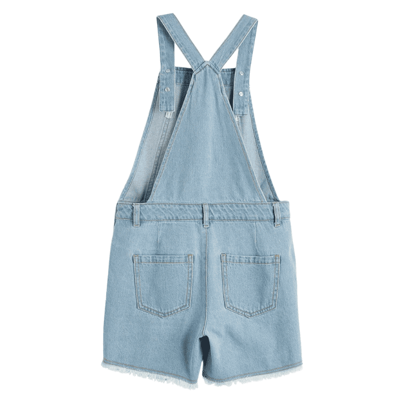 Kids Girls' Denim Dungarees
