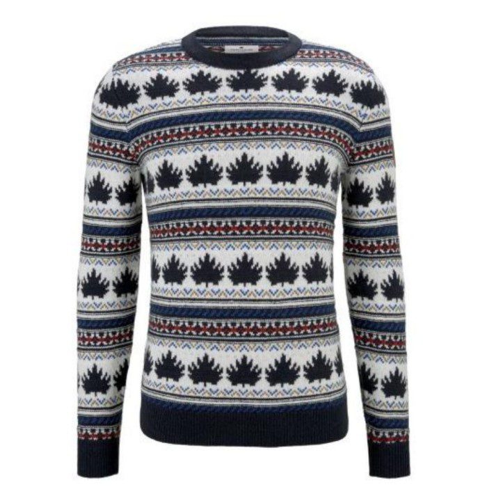 Men's 7GG Full Zip Knit Cardigan